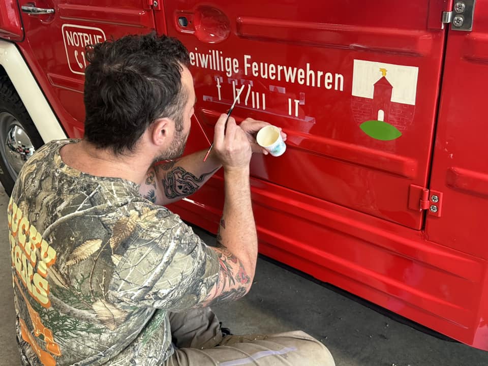 Volkswagen Fire Engine Red | L256 | 1964 | OEM Basecoat