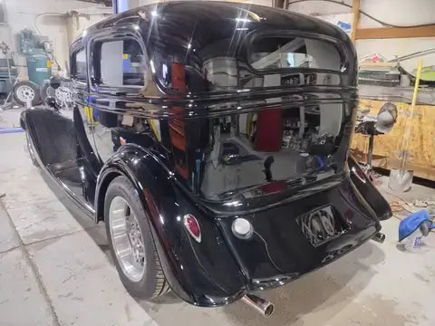 Murdered Out Black 2.0 1934 Ford Sedan