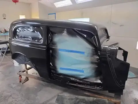 Murdered Out Black 2.0 1934 Ford Sedan