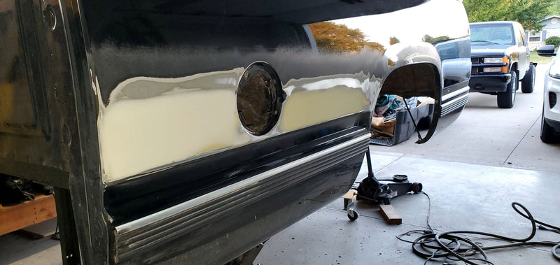 TAMCO PAINT MURDERED OUT BLACK SILVERADO