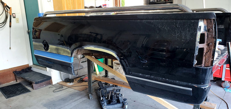 TAMCO PAINT MURDERED OUT BLACK SILVERADO