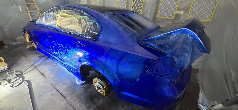 TAMCO PAINT KANDY KILLA BLUE FOR HOLDEN COMMODORE
