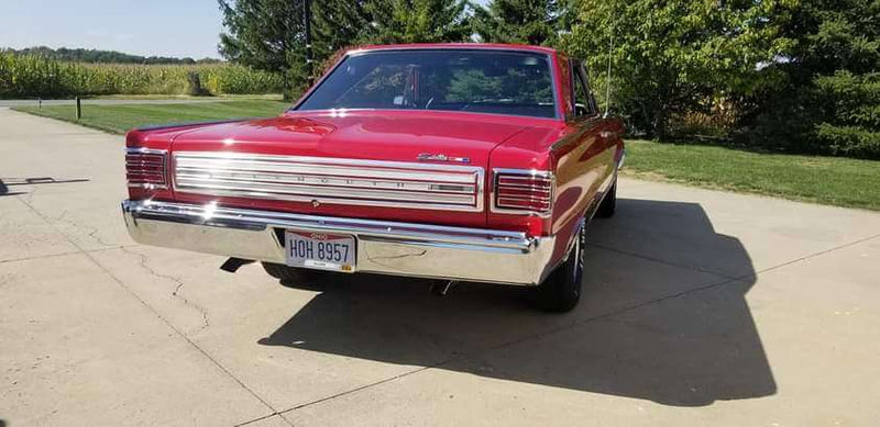 SCORCH RED PLYMOUTH SATELLITE CAR