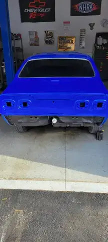 Blue Nitrous Chevrolet Vega