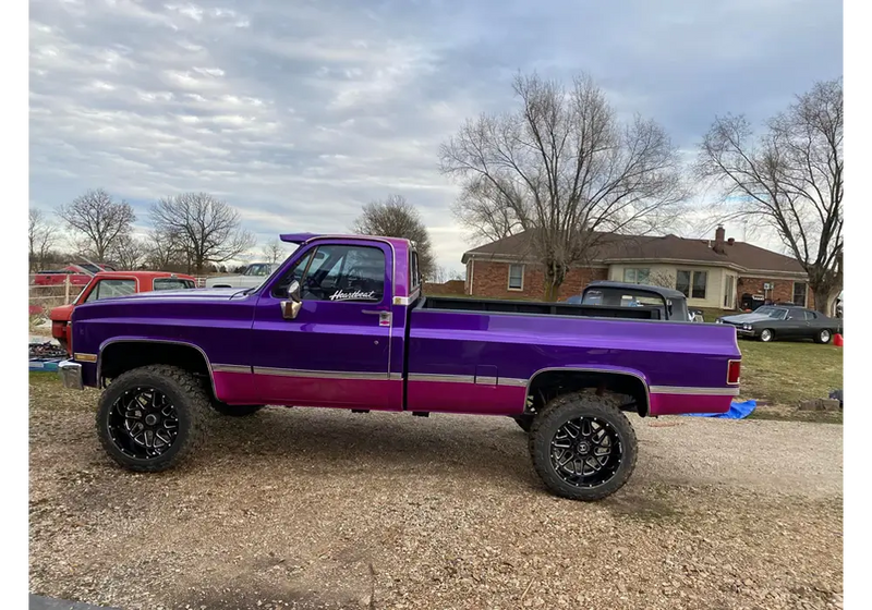 Purple Pop Pearl Chevrolet Silverado