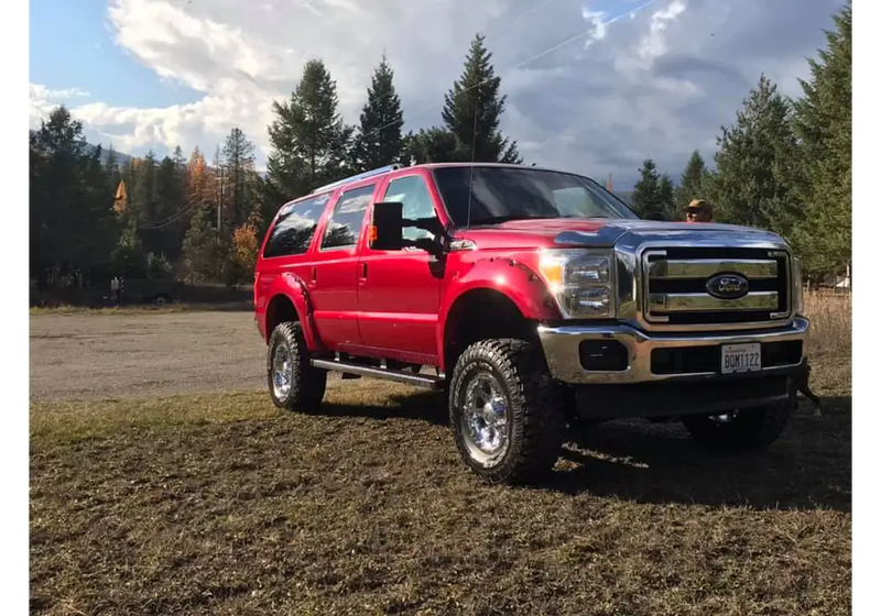 rock it red 2015 ford excursion