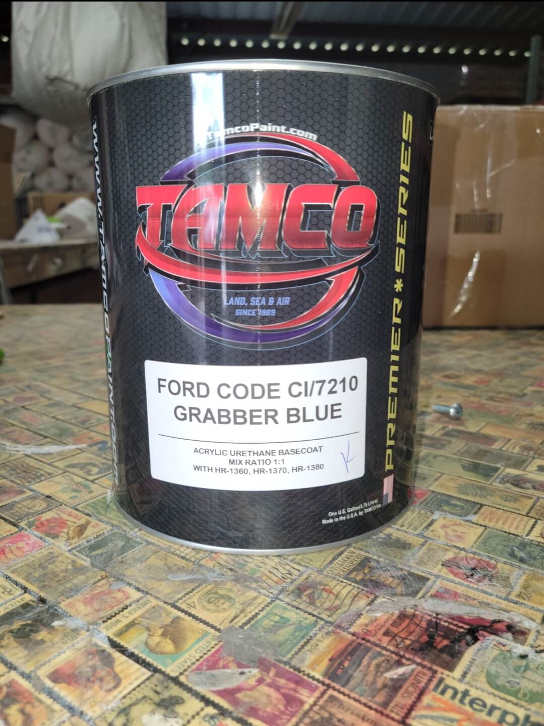 Ford Grabber Blue | CI / 7210 | 2010-2017 | OEM Basecoat