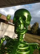 Drag N Green  Metallic Skeleton
