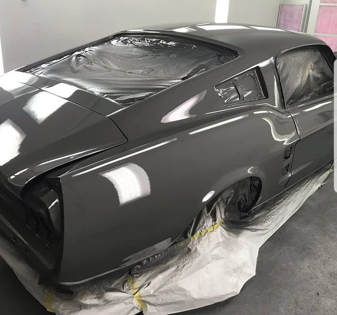 Lead Foot Gray OEM Basecoat 1966 Ford Mustang