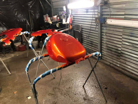 Tamco Paint Motor Tank Shacktop Orange
