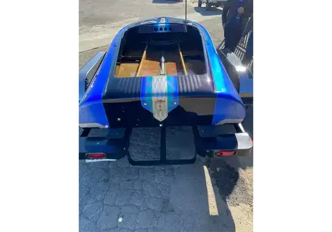 Blue Nitrous Boat