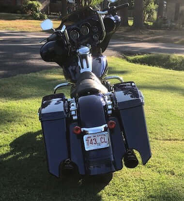 Freedom Blue Harley Davidson Street Glide