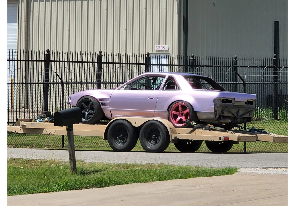 Monroe Pink Nissan 240SX