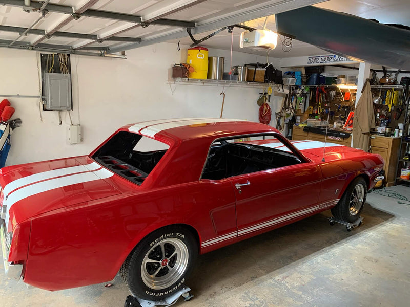 Candy Apple Red 1967 Ford Mustang