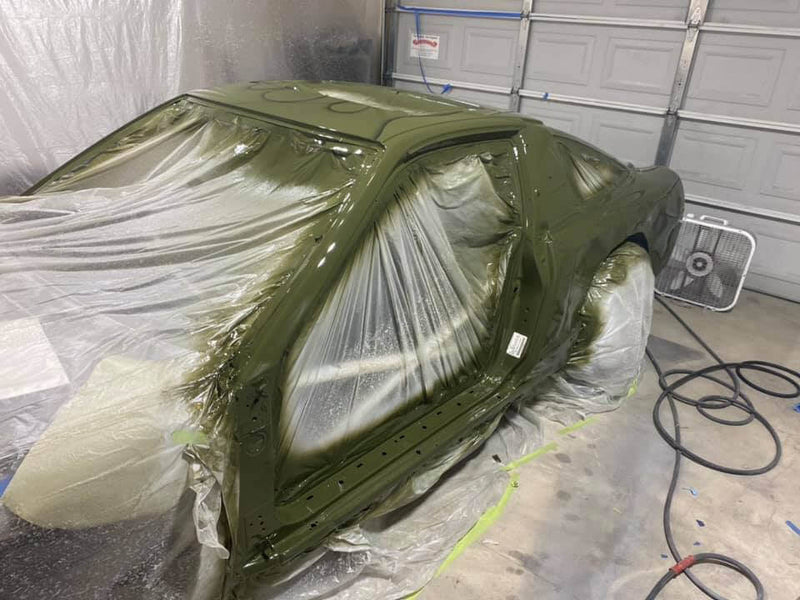 NISSAN 180SX NATO OLIVE OEM BASECOAT