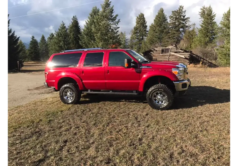 rock it red 2015 ford excursion