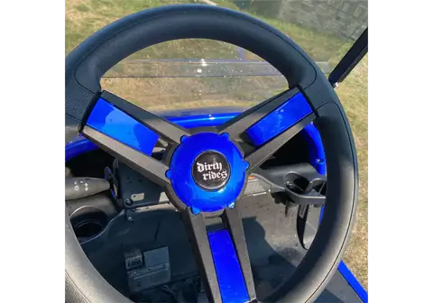 Blue Nitrous Steering Wheel 