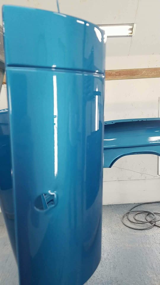 Marina Blue 1955 Car Part 