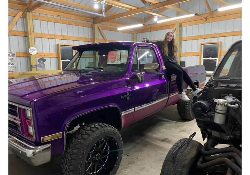 Purple Pop Pearl Chevrolet Silverado