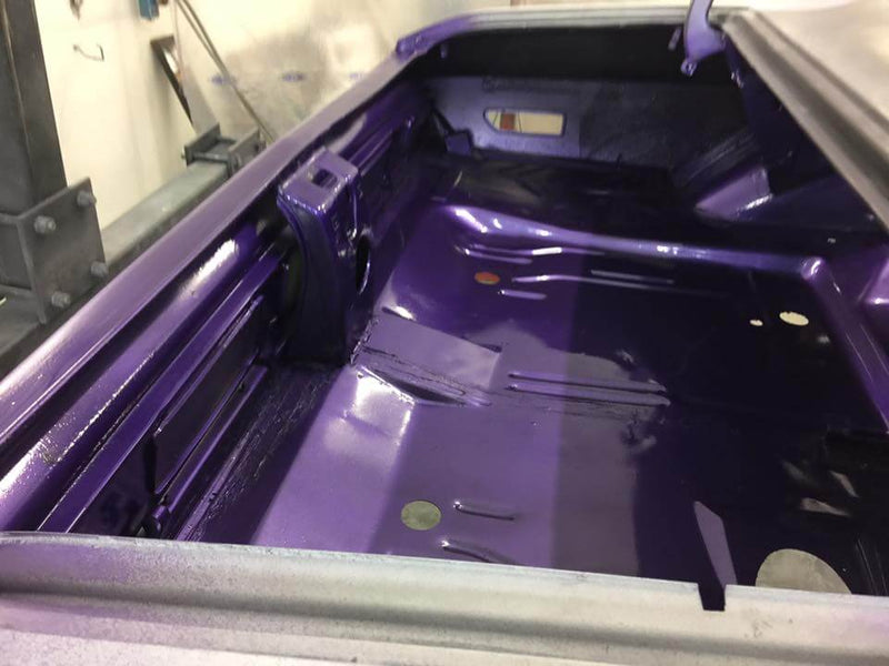 PLUM CRAZY OEM BASECOAT DODGE CHALLENGER CAR