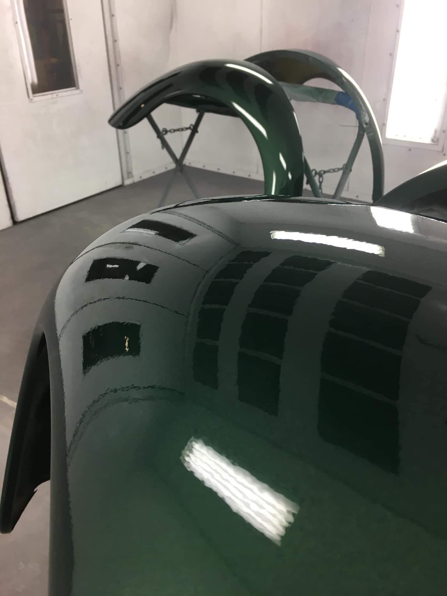 Kia Grass Green Metallic Car