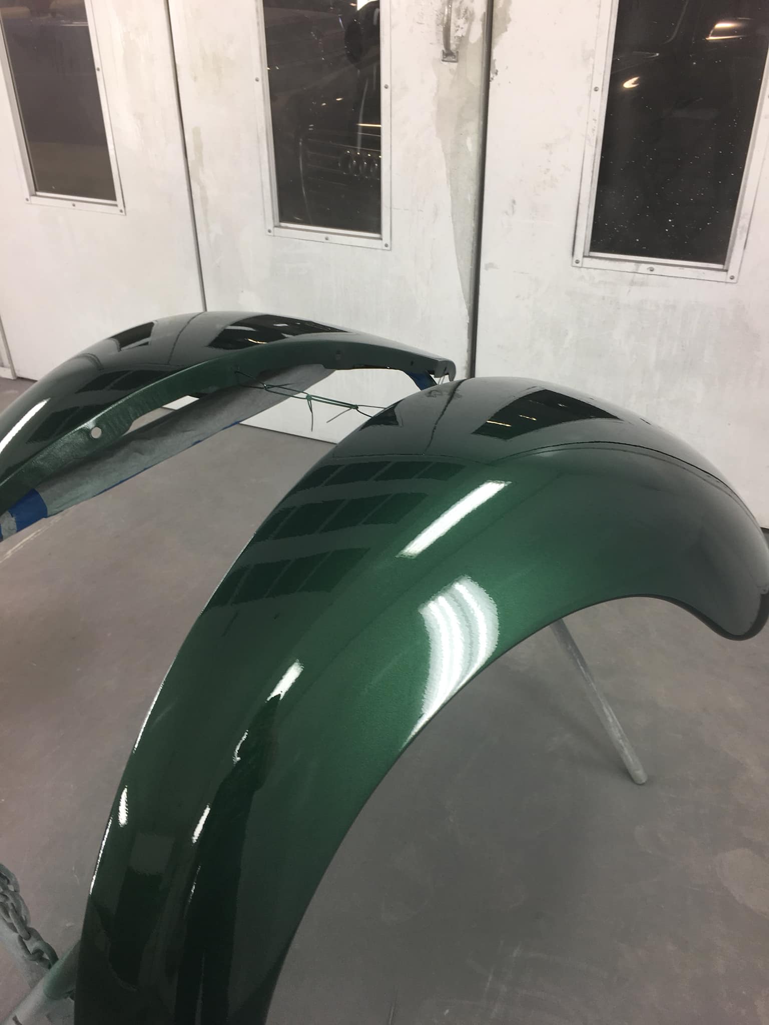 Kia Grass Green Metallic Car