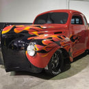 Performance Red 1940 Ford Hot Rod