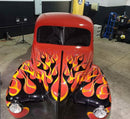 Performance Red 1940 Ford Hot Rod