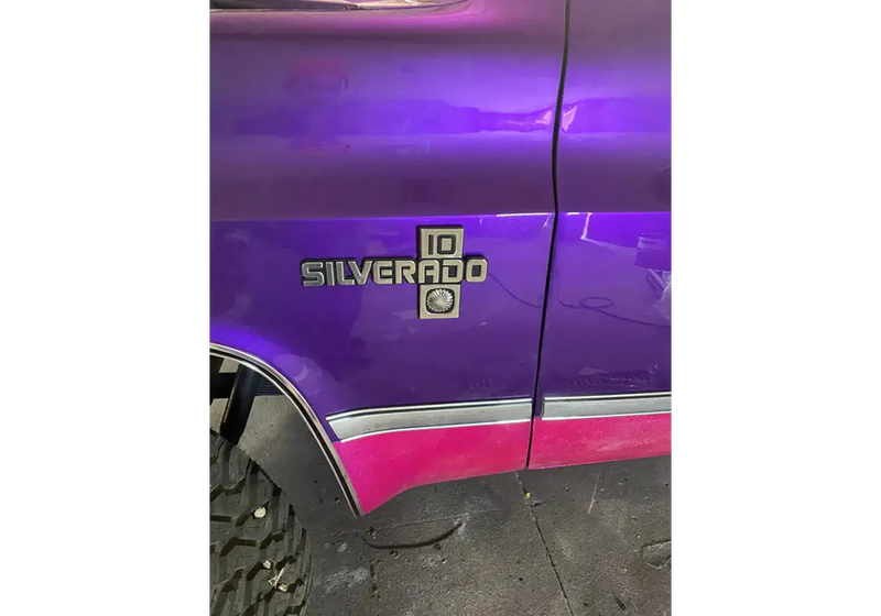 Purple Pop Pearl Chevrolet Silverado