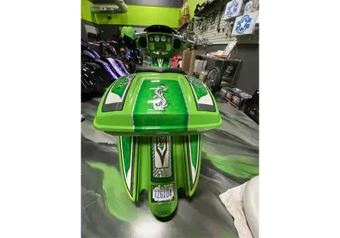 shamrock green Harley Davidson