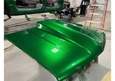 shamrock green car part