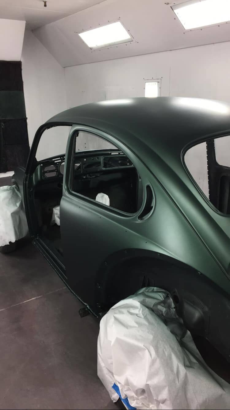 Grass Green OEM Basecoat Volkswagen Beetle