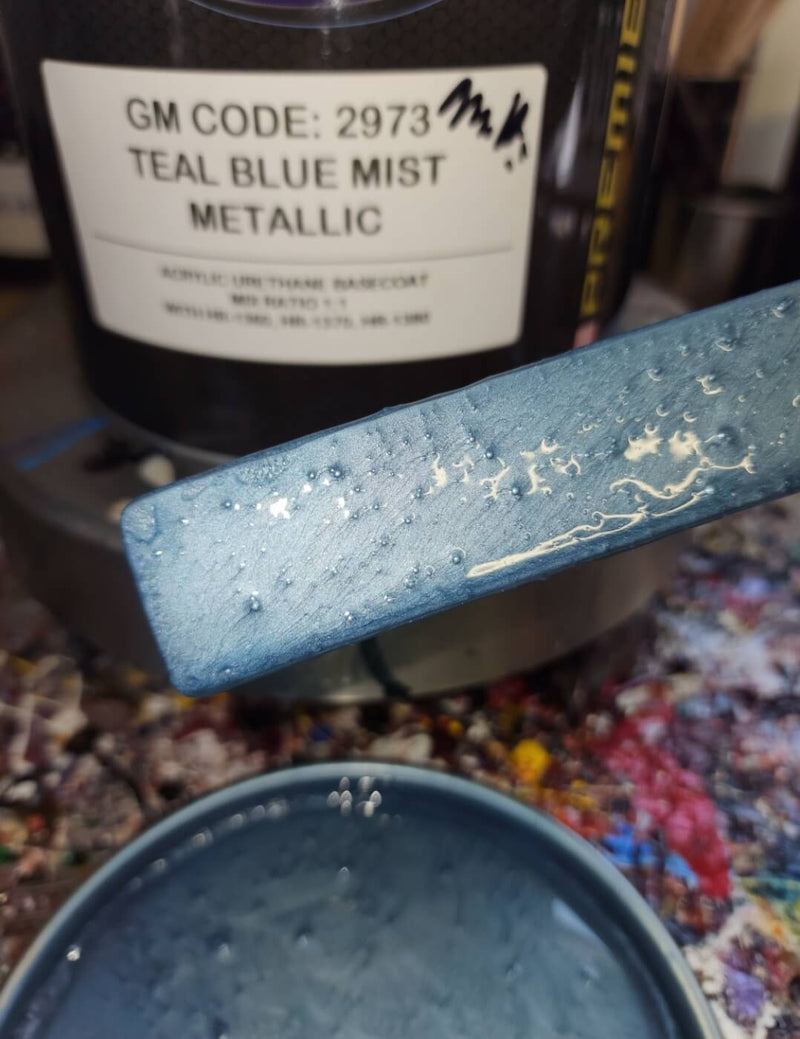 Teal Blue Mist Metallic Basecoat