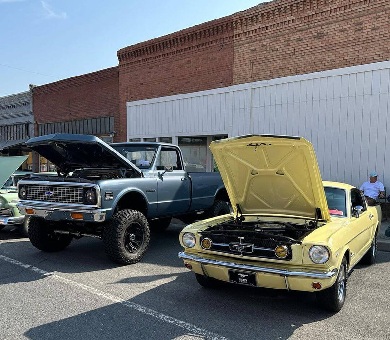 SPRINGTIME YELLOW 1966 FORD MUSTANG