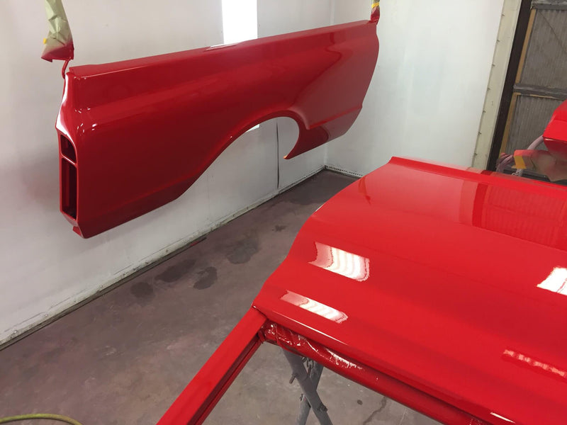 Porsche Guards Red Basecoat Chevrolet C10