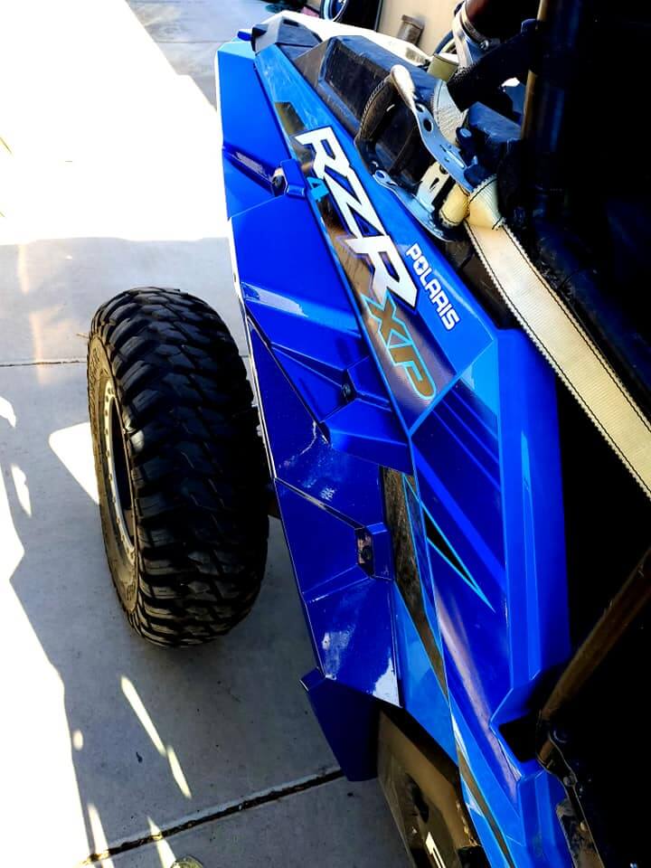 Blue Nitrous 2015 Polaris RZR XP 1000