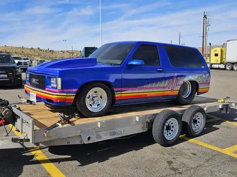 Blue Nitrous 1986 Chevrolet S-10 Blazer 