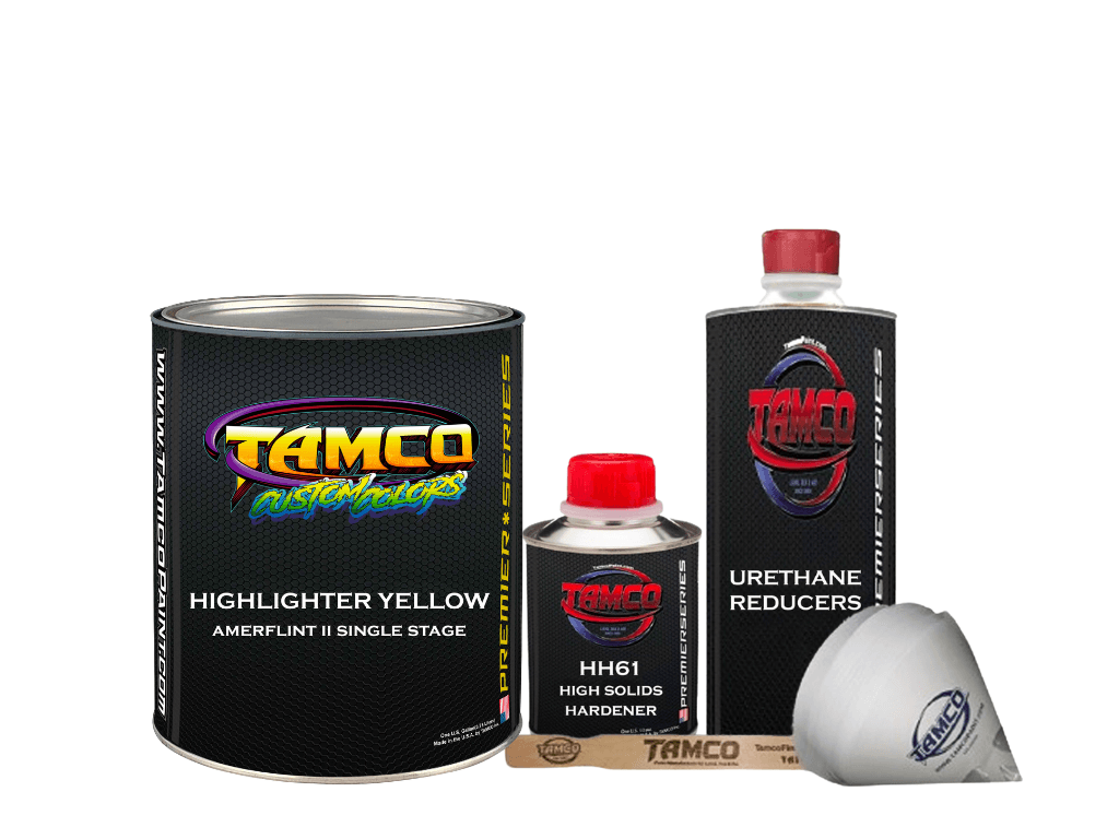 Tamco Paint Custom Color Highlighter Yellow Amerflint Quart