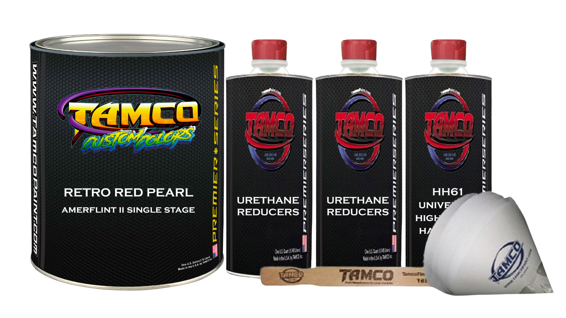Tamco Custom Color Retro Red Pearl Gallon Amerflint II Single Stage