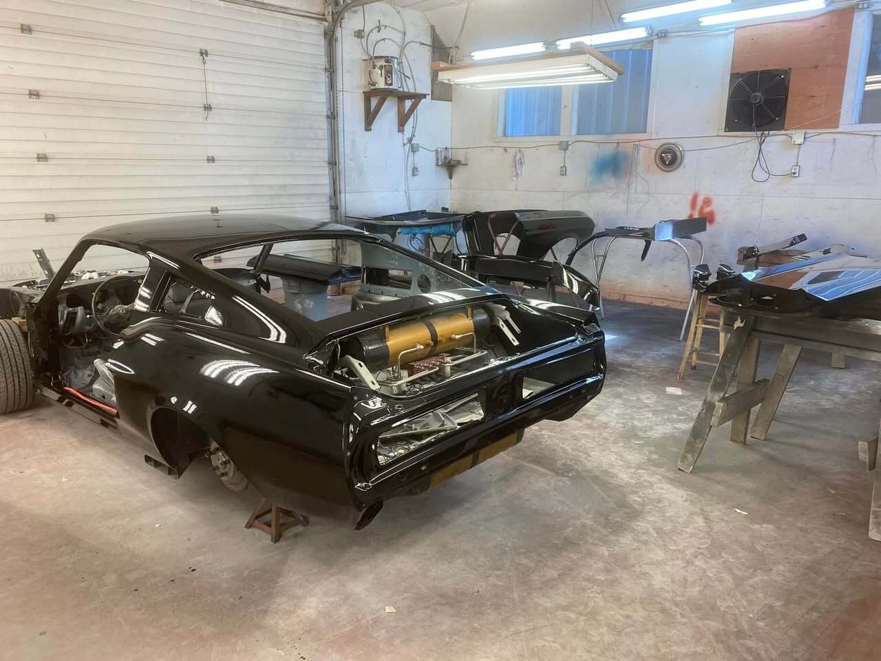 Tamco Paint AG900 Jet Black on Ford Mustang