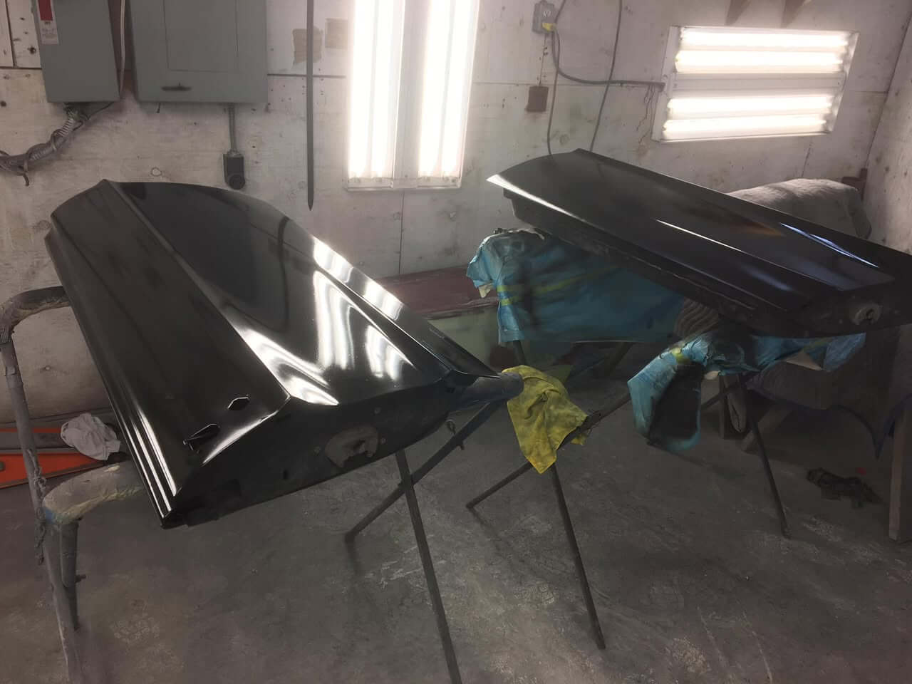 Tamco Paint AG900 Jet Black on Ford Mustang