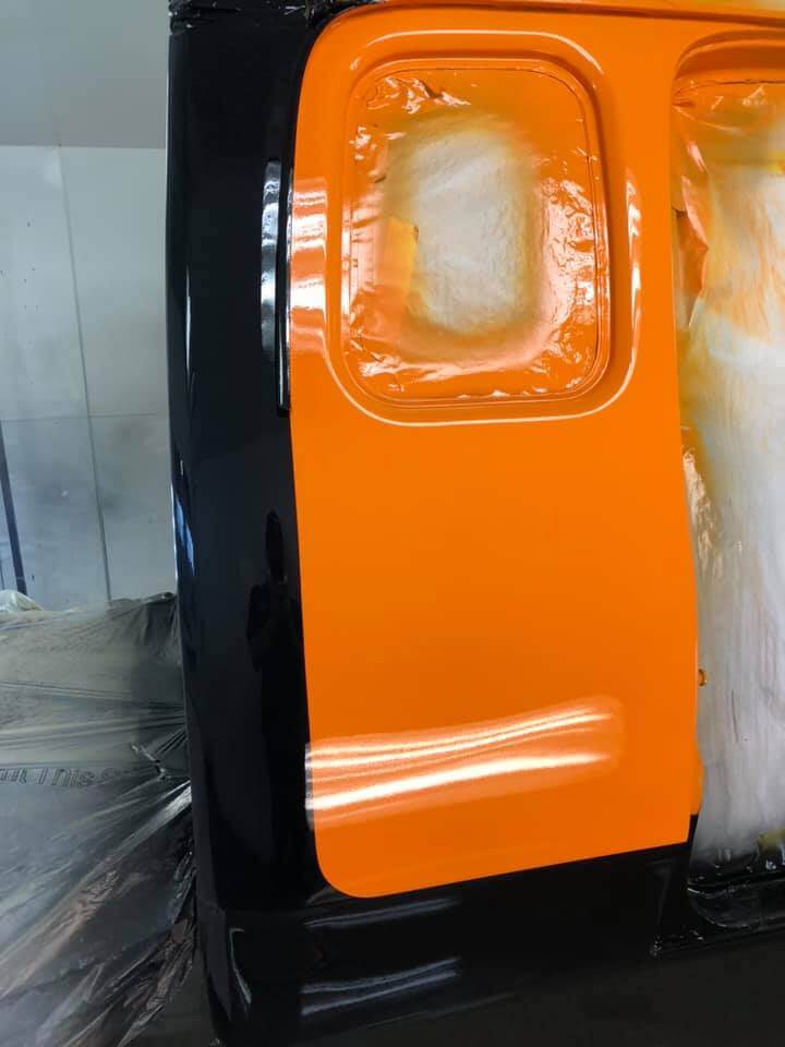 Tamco Paint AG900 Jet Black Single Stage on 1977 Dodge Power Wagon