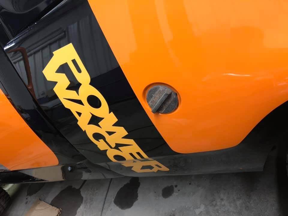 Tamco Paint AG900 Jet Black Single Stage on 1977 Dodge Power Wagon