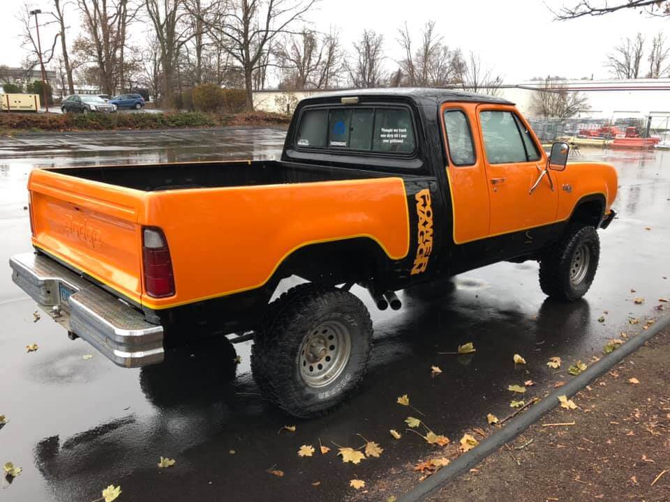 Tamco Paint AG900 Jet Black Single Stage on 1977 Dodge Power Wagon
