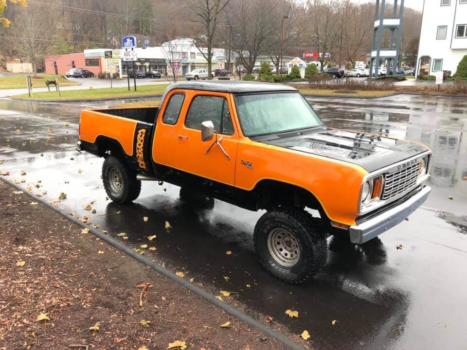 Tamco Paint AG900 Jet Black Single Stage on 1977 Dodge Power Wagon