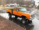 Tamco Paint AG900 Jet Black Single Stage on 1977 Dodge Power Wagon