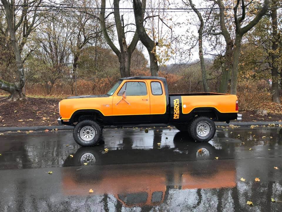 Tamco Paint AG900 Jet Black Single Stage on 1977 Dodge Power Wagon