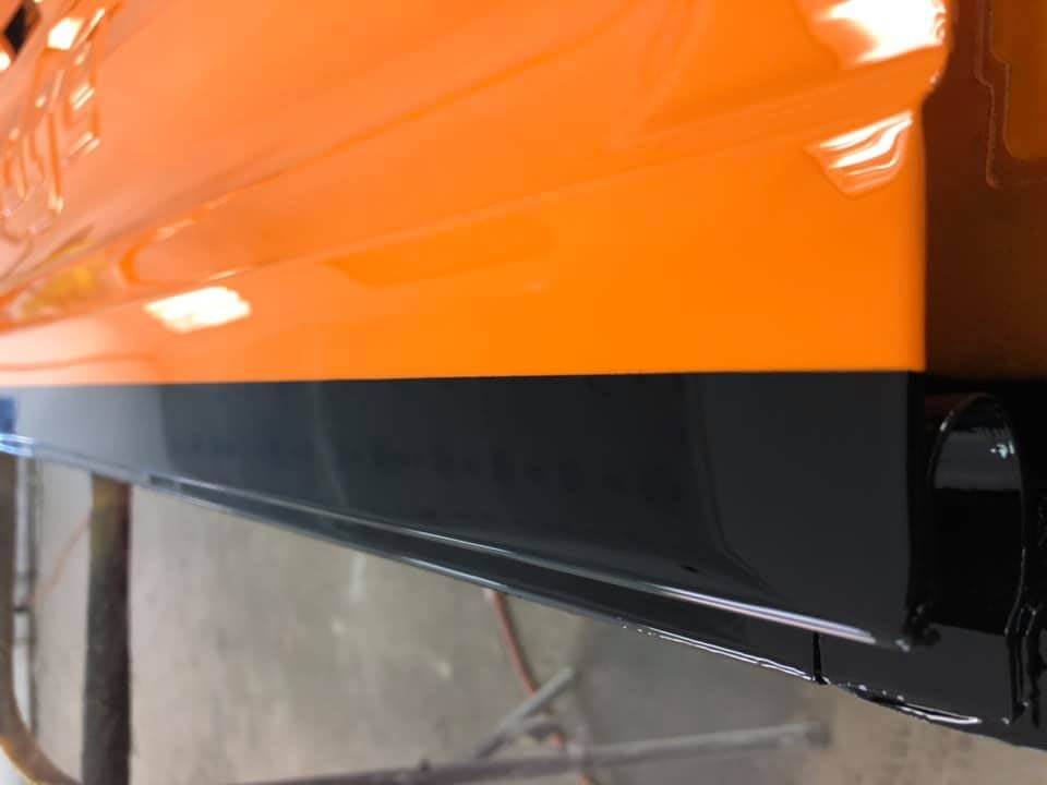 Tamco Paint AG900 Jet Black Single Stage on 1977 Dodge Power Wagon