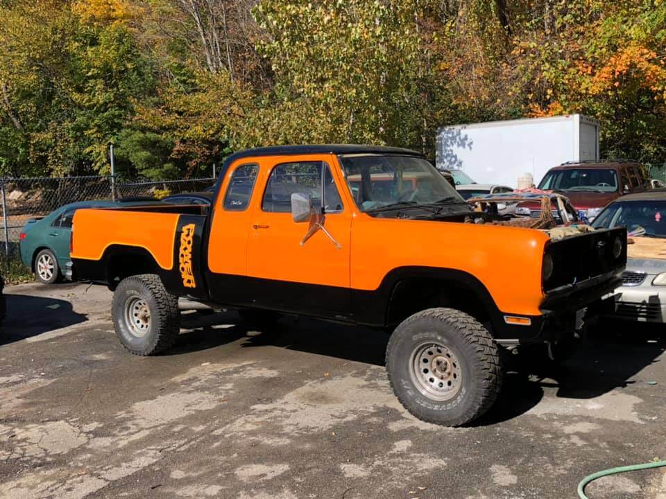 Tamco Paint AG900 Jet Black Single Stage on 1977 Dodge Power Wagon