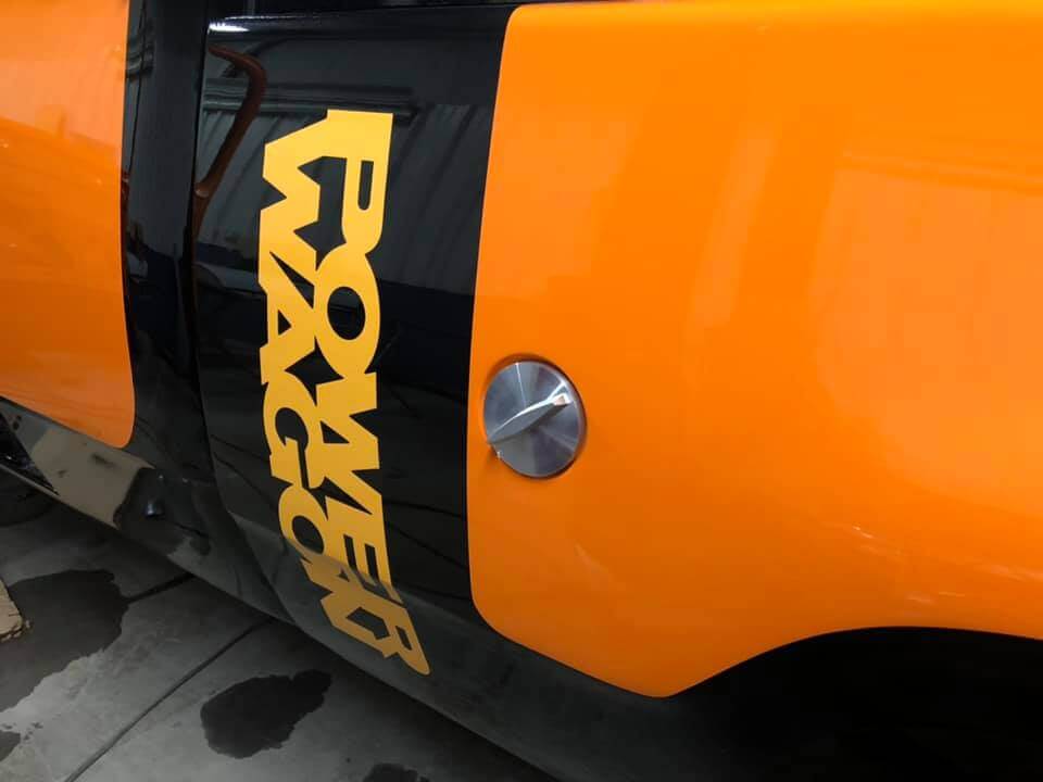 Tamco Paint AG900 Jet Black Single Stage on 1977 Dodge Power Wagon